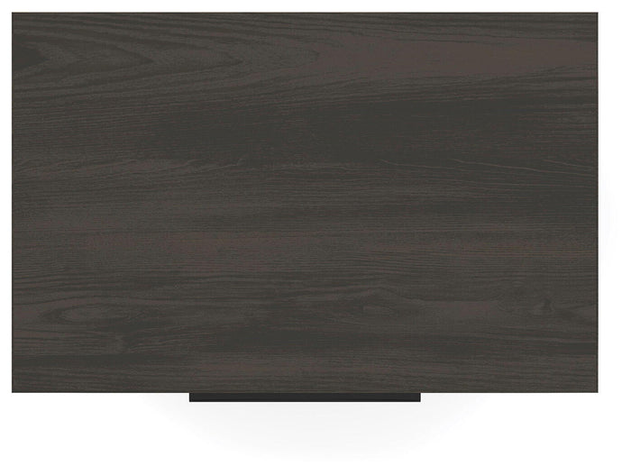 Shaehartin - Two Drawer Night Stand - Dark Brown