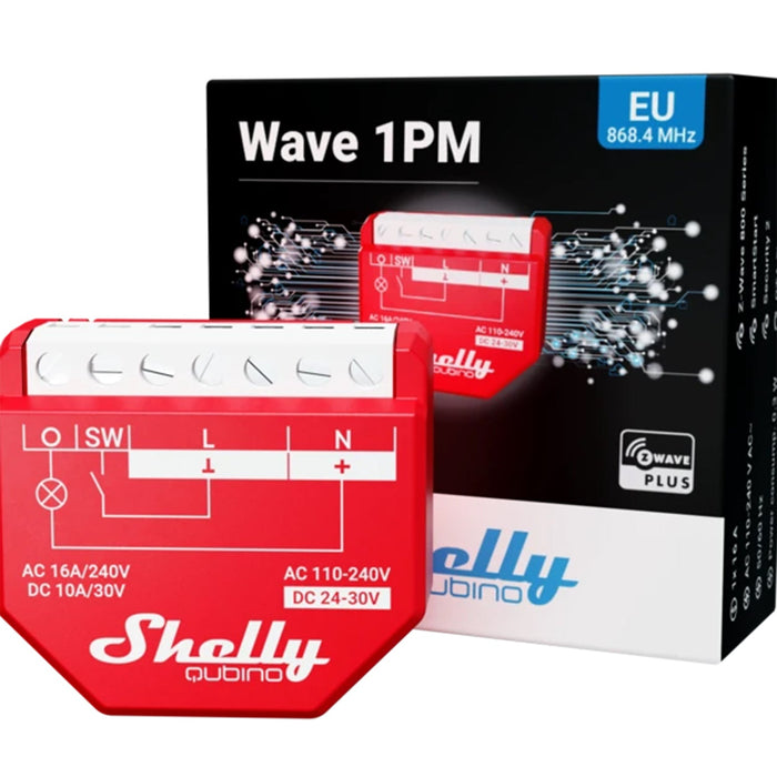 Shelly Qubino Z - Wave 1PM - QNSW - 001P16EU - Vesternet