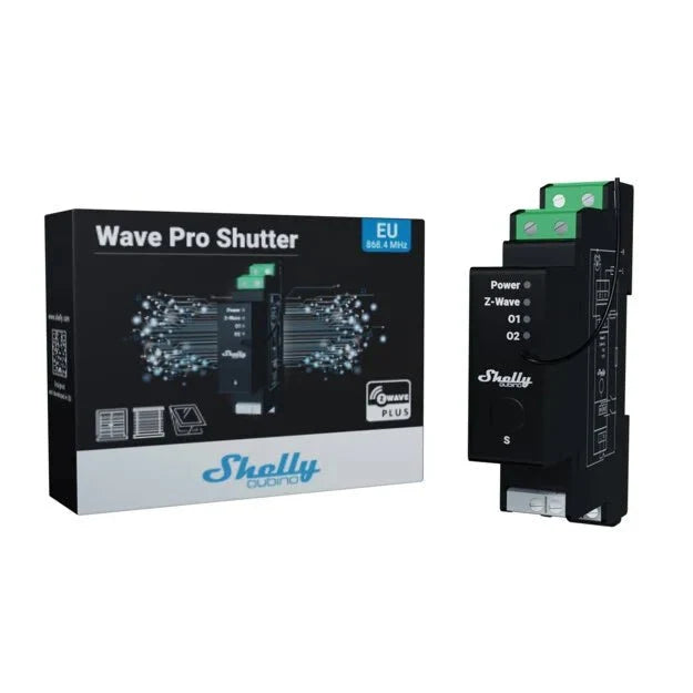 Shelly Qubino Z - Wave Pro Shutter - QPSH - 0A1P10EU - Vesternet