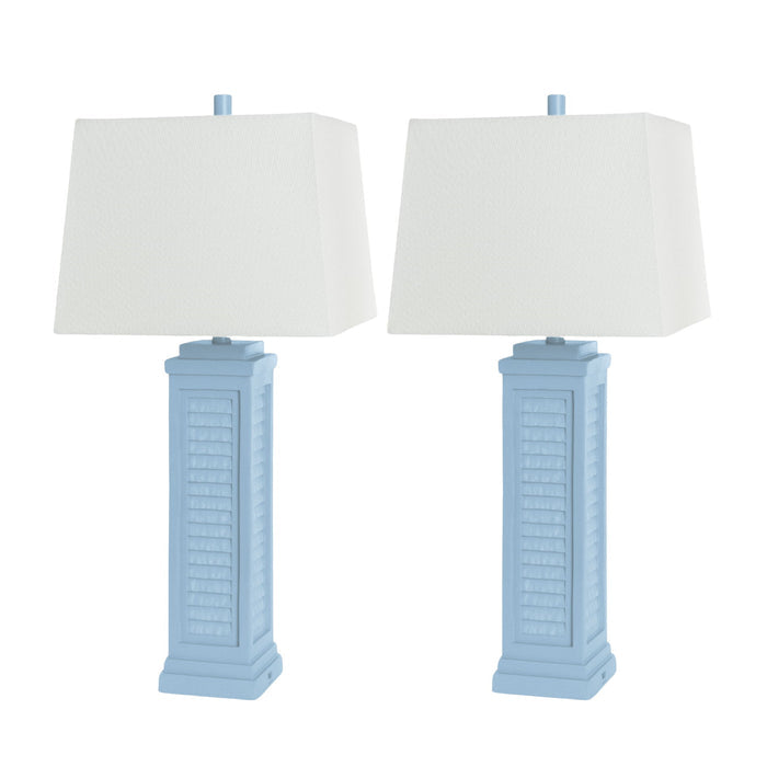 Shutter - Table Lamp With USB (Set of 2) by Lux Lighting, view 1