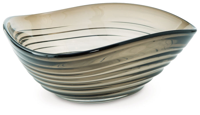 Solariston - Indoor/Outdoor Bowl - Gray / Brown