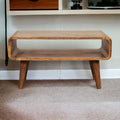 Solid Wood Open Media Unit