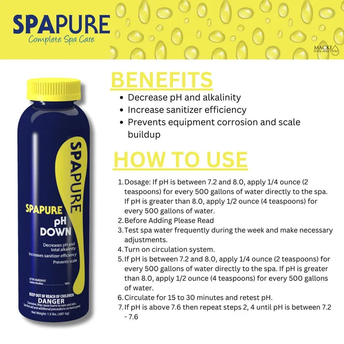SPAPURE PH DOWN 1.5LBS