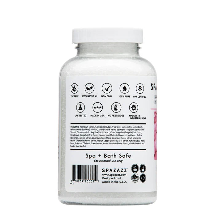 SPAZAZZ BLOOM LOVE CBD CRYSTALS 19OZ