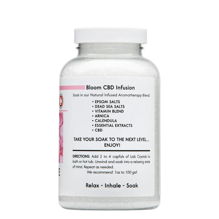 SPAZAZZ BLOOM LOVE CBD CRYSTALS 19OZ