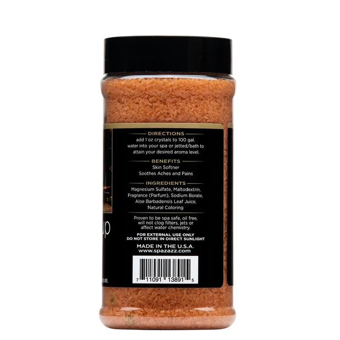 SPAZAZZ BOTTOMS UP MOONSHINE SPA CRYSTALS 17 OZ
