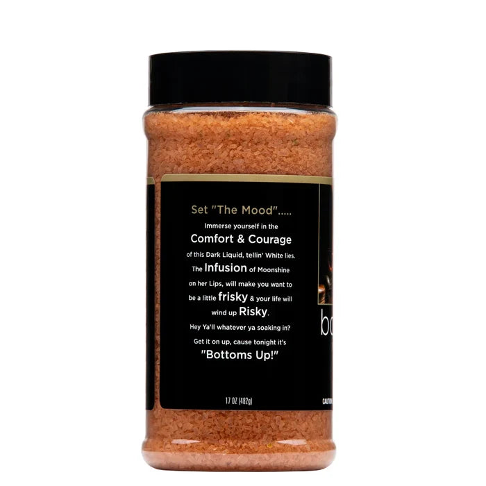 SPAZAZZ BOTTOMS UP MOONSHINE SPA CRYSTALS 17 OZ