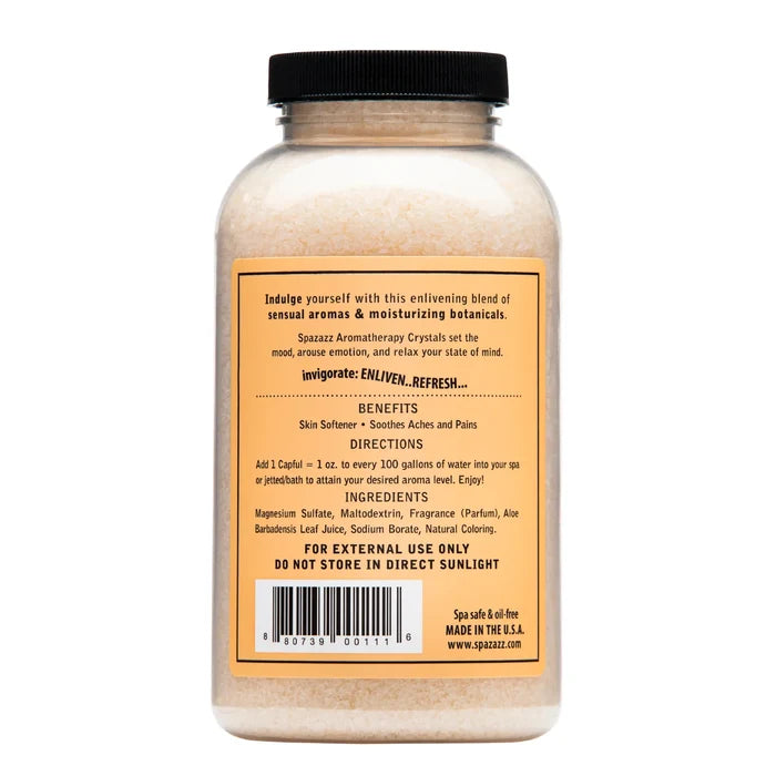 SPAZAZZ ESCAPE GRAPEFRUIT ORANGE CRYSTALS 19 OZ