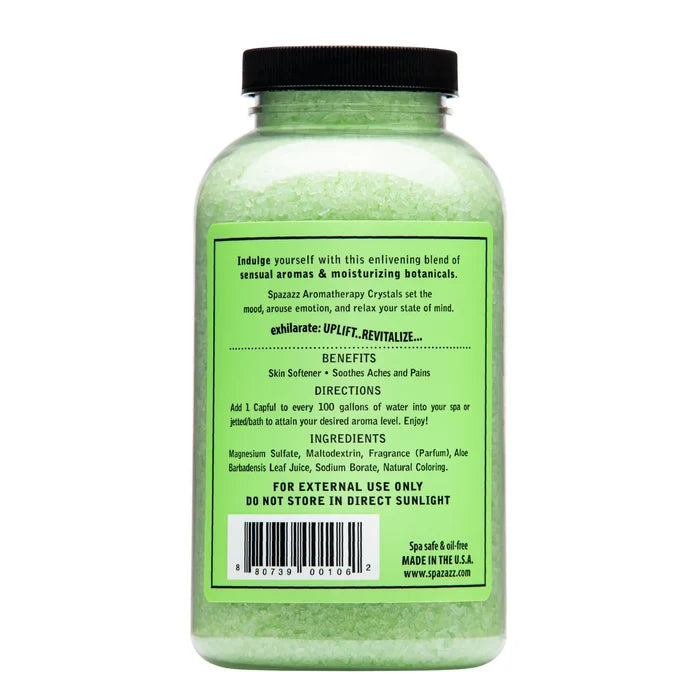SPAZAZZ ESCAPE KIWI PEAR CRYSTALS 19 OZ