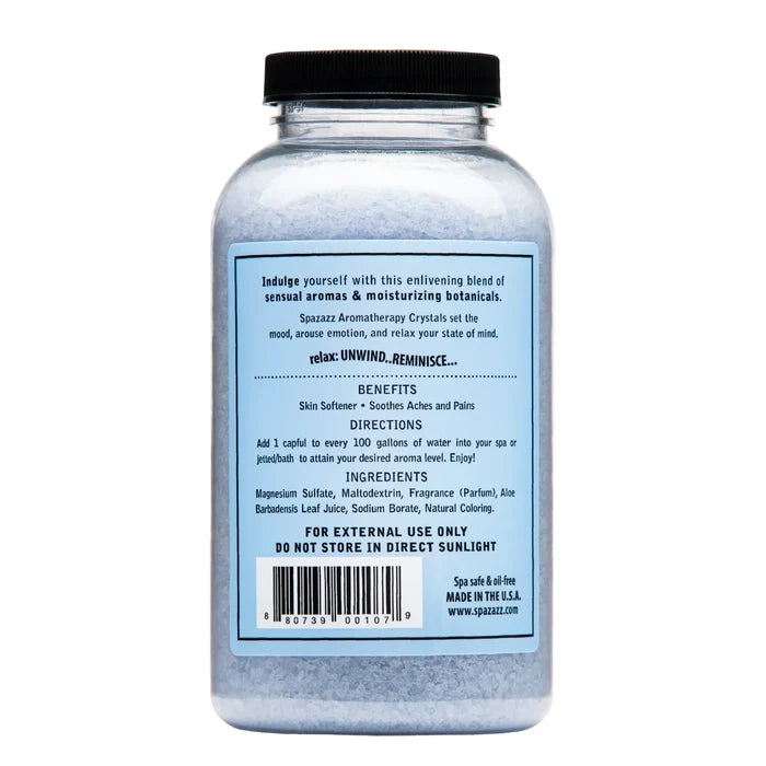 SPAZAZZ ESCAPE LAVENDAR CRYSTALS 19 OZ