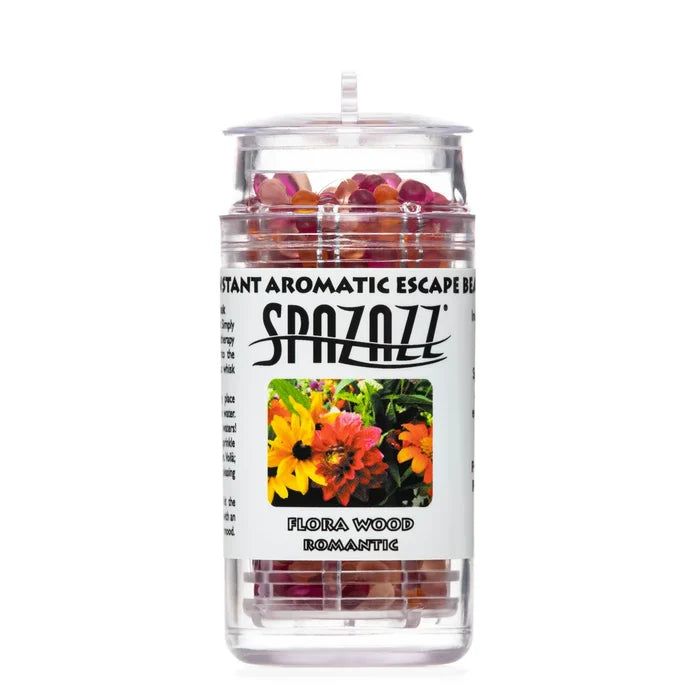 SPAZAZZ FLORAWOOD AROMATIC BEADS .5 OZ