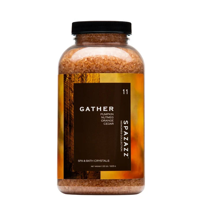 SPAZAZZ GATHER SPA CRYSTALS 22 OZ
