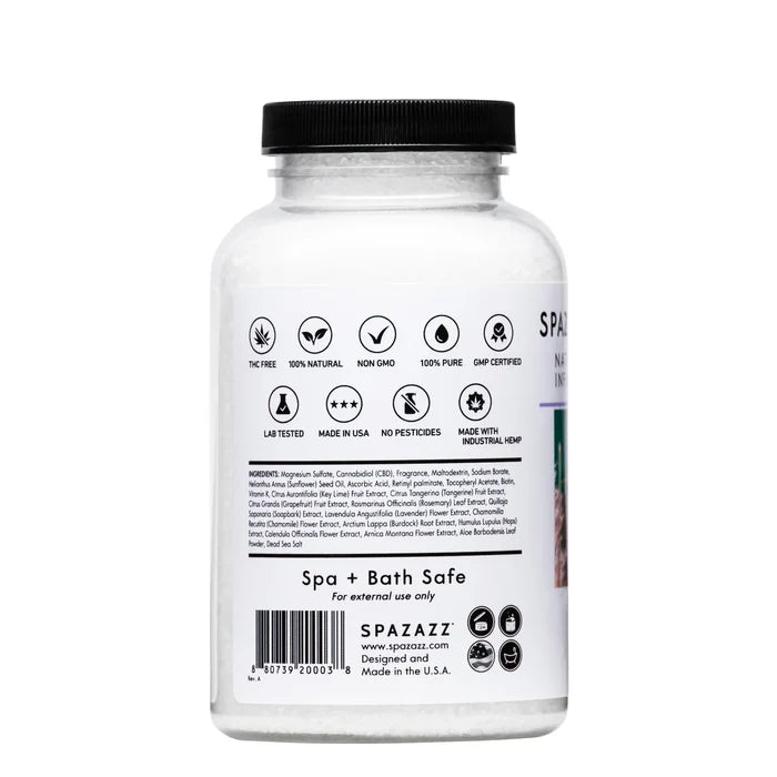 SPAZAZZ HERB EASE CBD CRYSTALS 19 OZ