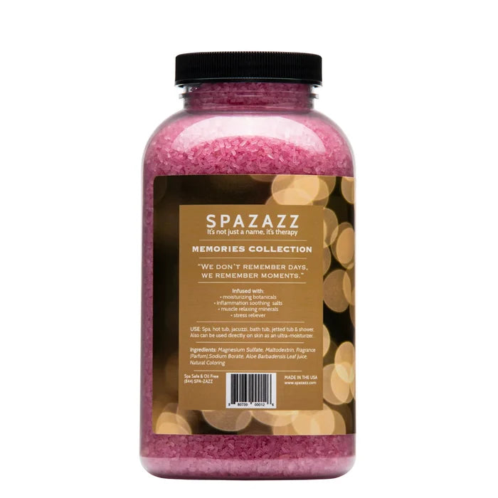 SPAZAZZ HOLIDAY SPA CRYSTALS 22 OZ
