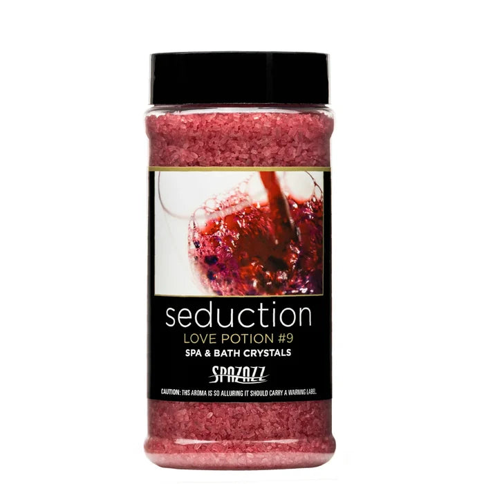 SPAZAZZ LOVE POTION #9 SEDUCTION AROMATHERAPY CRYSTALS 17OZ