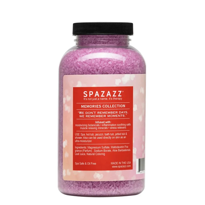 SPAZAZZ LOVE SPA CRYSTALS 22 OZ