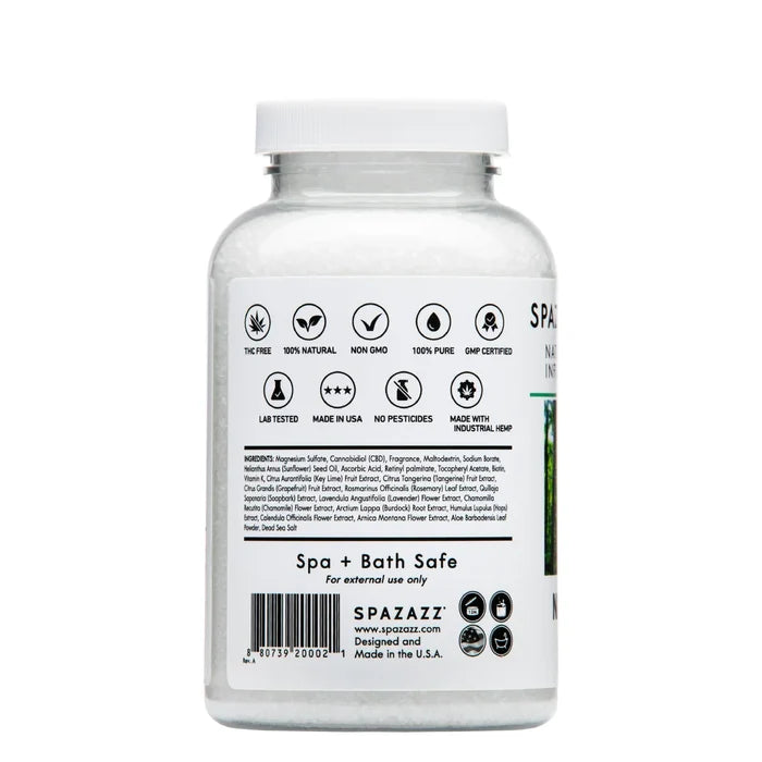 SPAZAZZ NATIVE WOOD CBD CRYSTALS 19 OZ