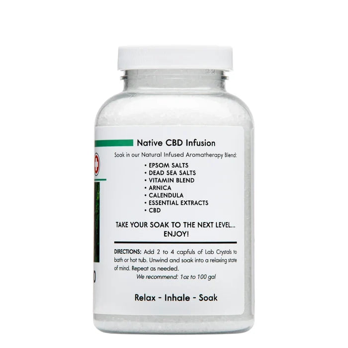 SPAZAZZ NATIVE WOOD CBD CRYSTALS 19 OZ