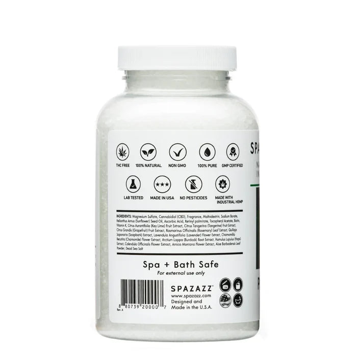 SPAZAZZ PASSAGE CALM CBD CRYSTALS 19 OZ