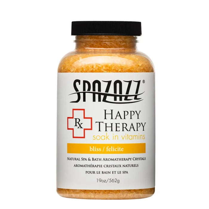 SPAZAZZ RX HAPPY THERAPY CRYSTALS 19 OZ
