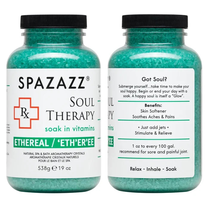 SPAZAZZ RX SOUL THERAPY CRYSTALS 19 OZ