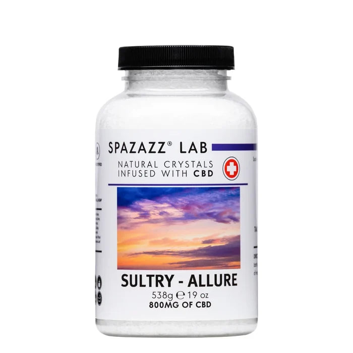 SPAZAZZ SULTRY ALLURE CBD CRYSTALS 19 OZ