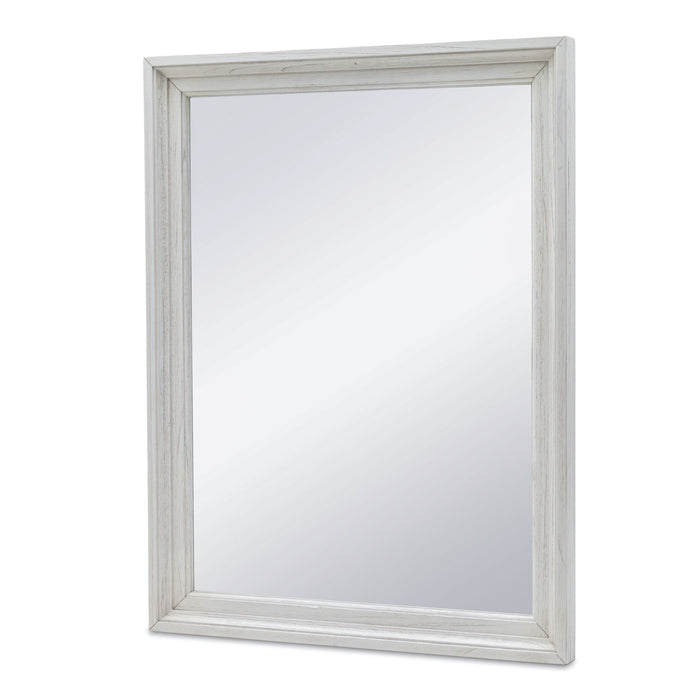 Surfside - Rectangular Dresser Mirror - Weathered White