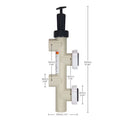 SWIMABLES PUSH/PULL BACKWASH VALVE ASSEMBLY PENTAIR STYLE (SH5) REPLACES: 263064