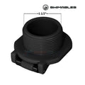 SWIMABLES VAC LOCK 1.5" MPT BLACK (CC10)