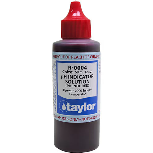 TAYLOR R0004 PH INDICATOR SOLUTION 2OZ
