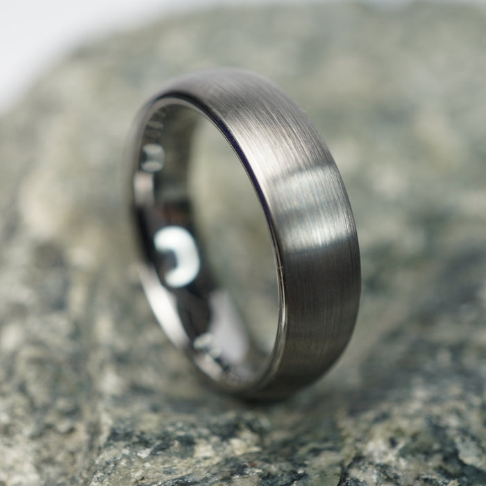 The Bedrock 6mm tungsten men's ring
