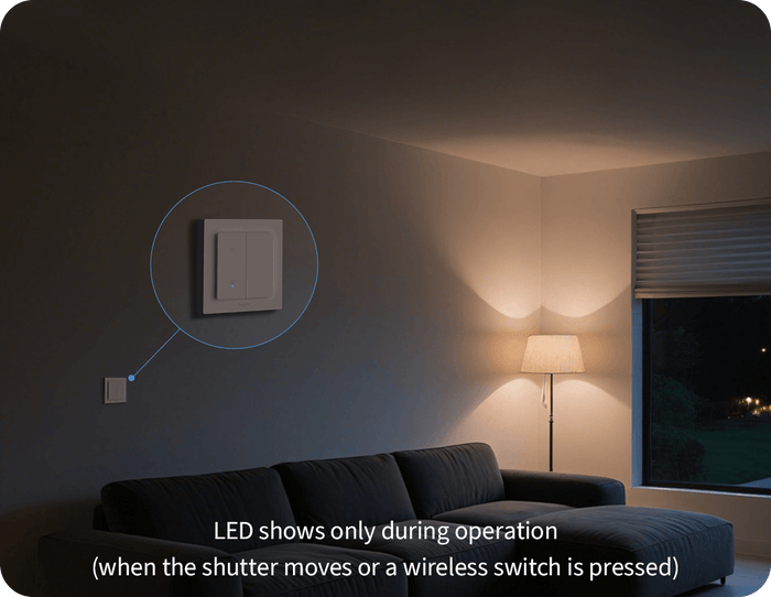 Aqara Shutter Switch H2 EU - AQAZDS - K02D - Vesternet