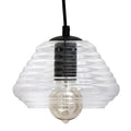 Torus - Triangle Industrial Pendant - Clear
