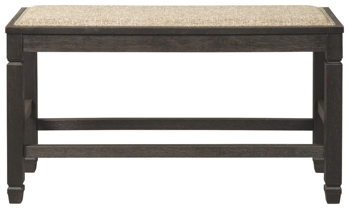 Tyler Creek - DBL Counter UPH Bench  - Antique Black