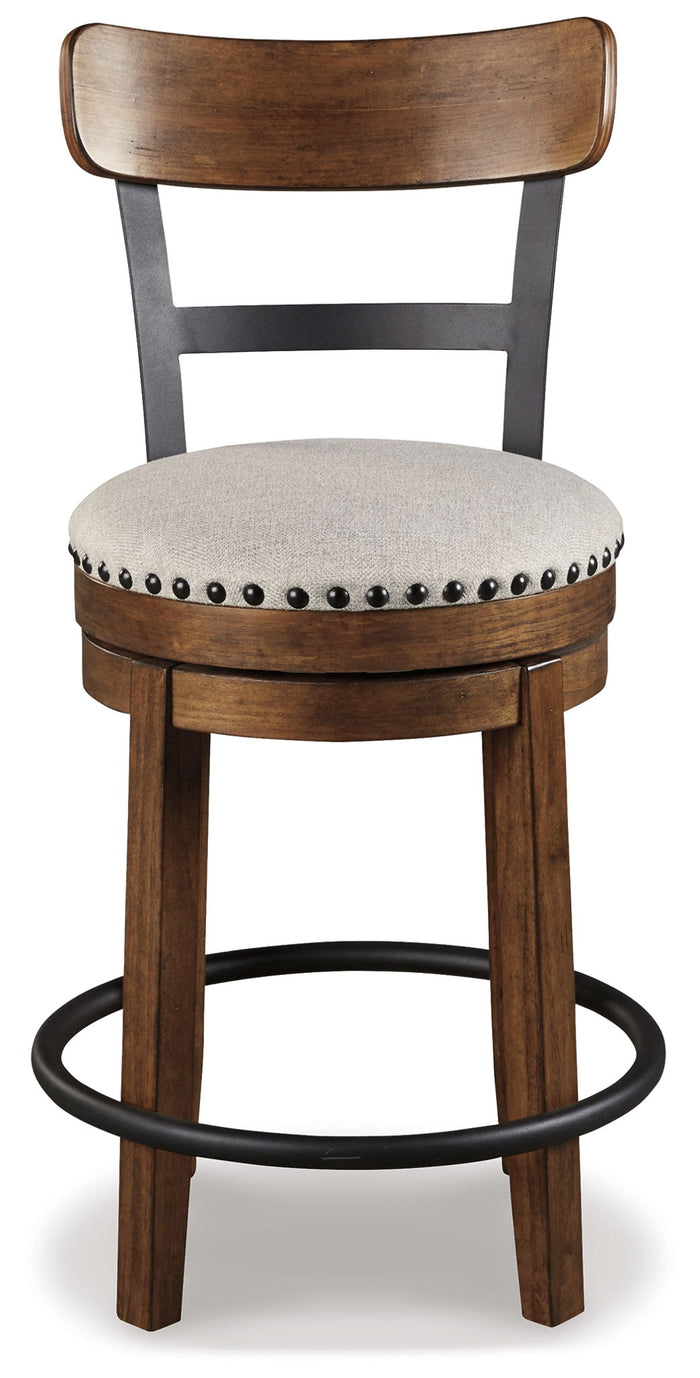 Valebeck - Full Back Swivel Stool