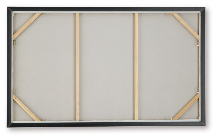 Waldard - Wall Art - Gray / Taupe / White