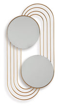 Warrenley - Accent Mirror - Gold Finish