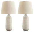Willport - Ceramic Table Lamp (Set of 2) - Off White
