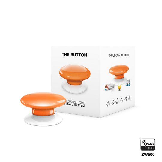Z - Wave Fibaro Button - FIBEFGPB-101-8 - Vesternet