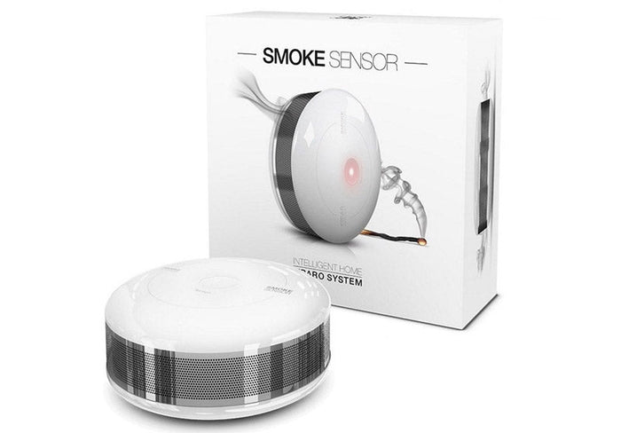Z - Wave Fibaro Smoke Sensor - FIBEFGSD - 002 - Vesternet