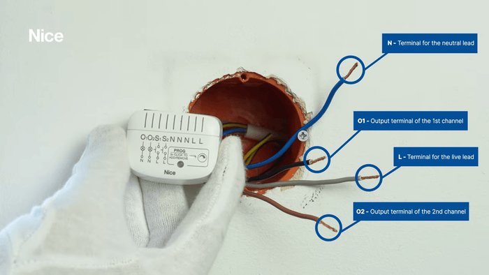 Z-Wave Nice Double Dimmer Control - NICEDDCEU - Vesternet