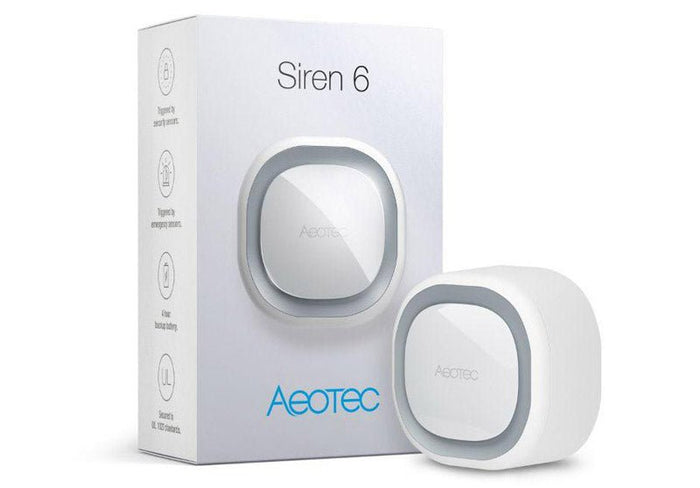 Z - Wave Plus Aeotec Siren 6 - AEOEZW164 - Vesternet