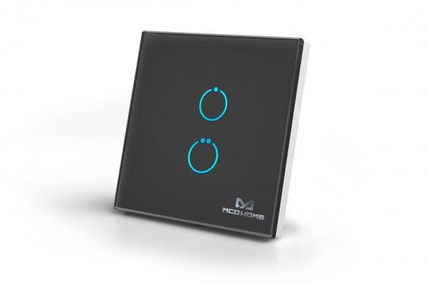 Z - Wave Plus MCO Touch Panel Switch - Two Load - MCOETPS412 - Vesternet