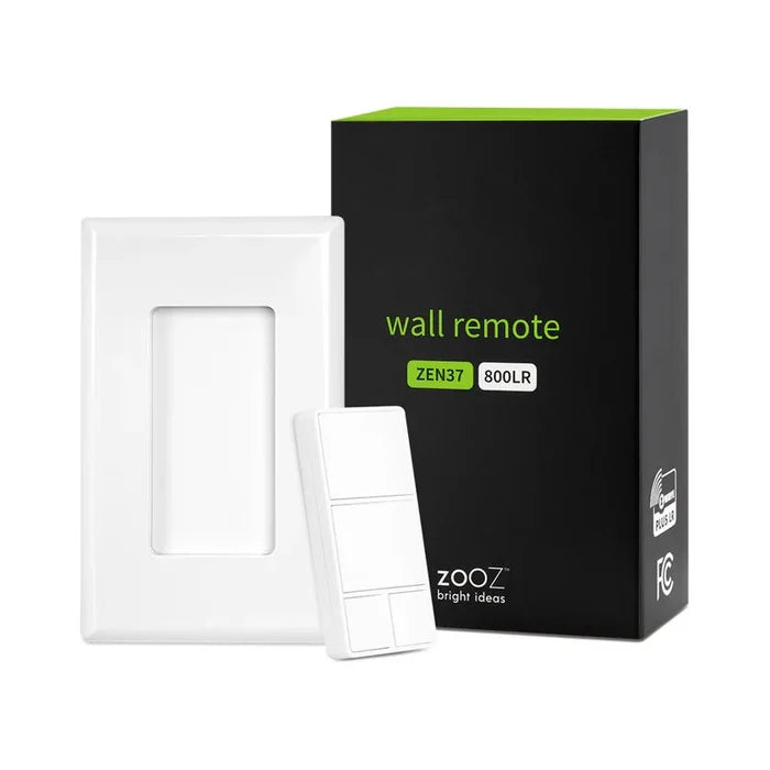 Z - Wave Zooz Wall Remote - ZEN37 - Vesternet