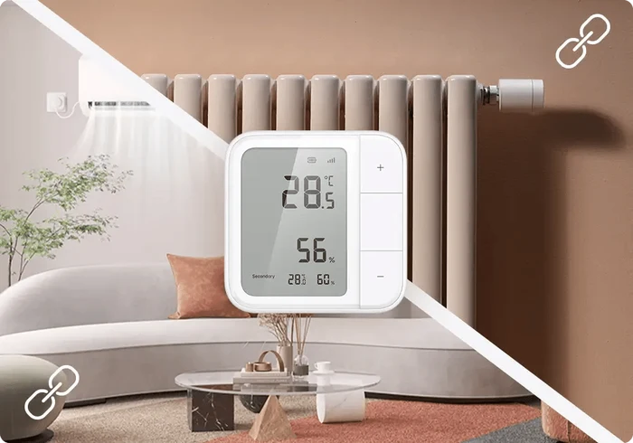 Zigbee Aqara Climate Sensor W100 - AQAZTH - S04D - Vesternet