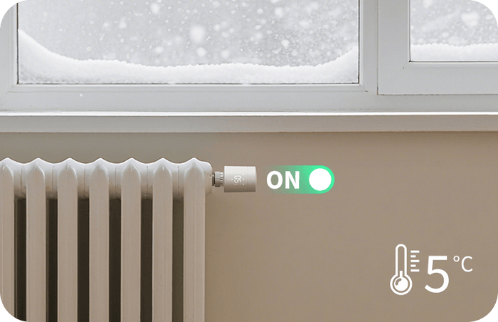 Zigbee Aqara Radiator Thermostat W600 - AQAZWT-A03D - Vesternet