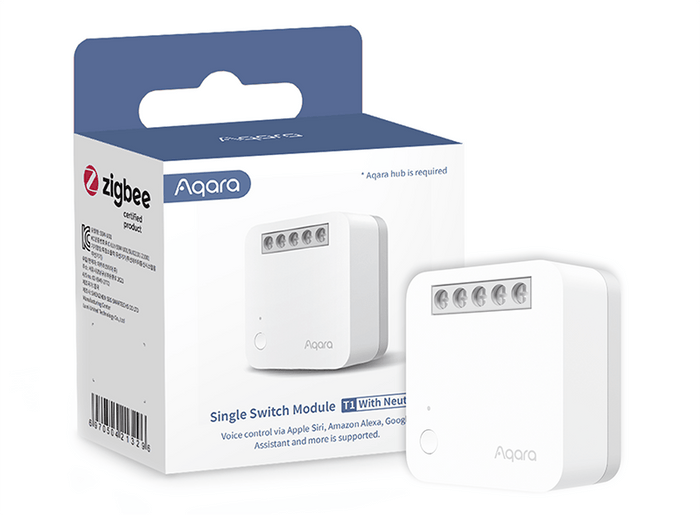 Aqara Single Switch Module T1 (With Neutral) - SSM - U01 - Vesternet