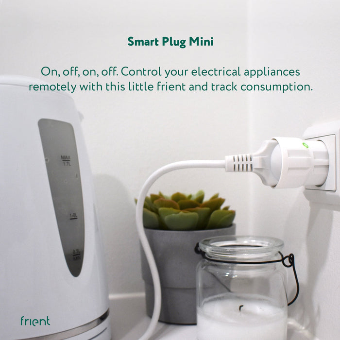 Zigbee Frient Smart Plug Mini 2 - Schuko - FRIZSPLZB - 141 - Vesternet