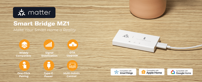 Zigbee, Matter ThirdReality Smart Bridge MZ1 - 3RDZP1SBMZ1-EU - Vesternet
