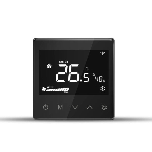 Zigbee MCO Home Fan Coil 2 Pipe Thermostat - MCOZF7M2AZB_B - Vesternet